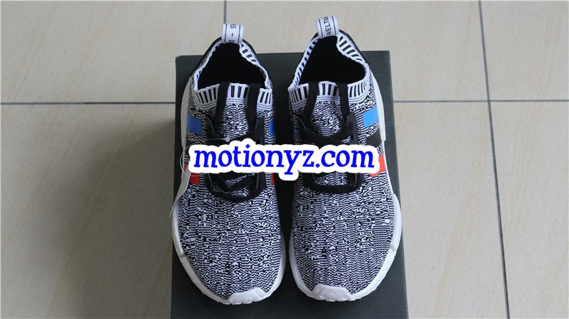 Real Boost Adidas NMD R1 Primiknit Tri Color Grey